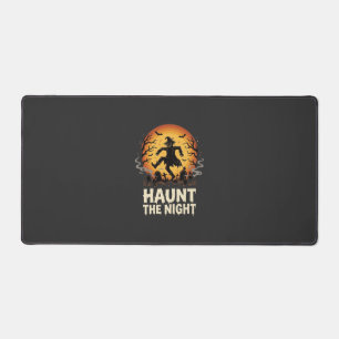 Halloween Moon Trickster Night Desk Mat