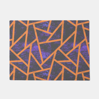 Halloween mosaic patttern doormat