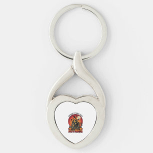 Halloween Most Spooky Night Haunted House Ghosts P Keychain