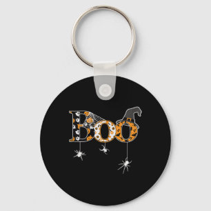 Halloween Motif - Boo Keychain
