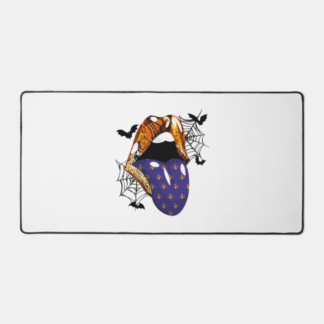 Halloween Mouth Desk Mat (Front)