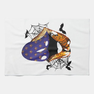 Halloween Mouth Kitchen Towel