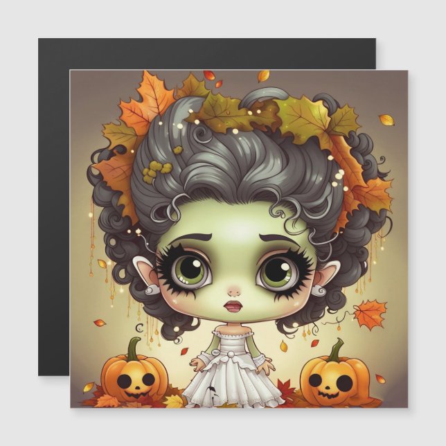 Halloween Ms. Frankenstein  (Front/Back)