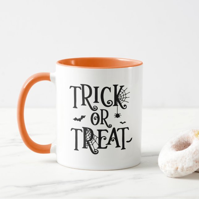 Halloween  mug (With Donut)