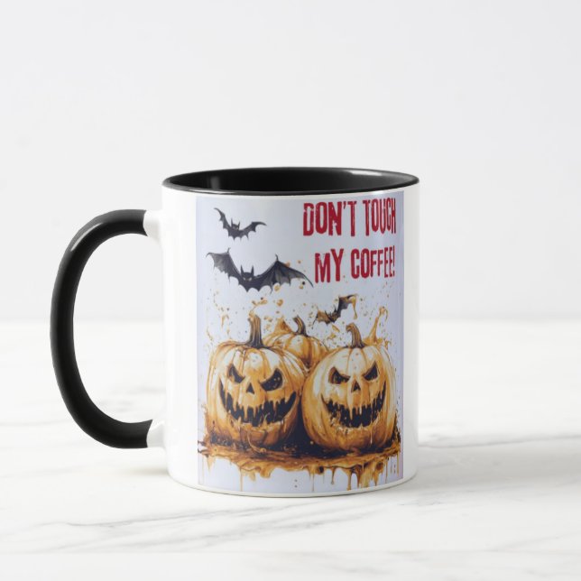 Halloween Mug-Funny Spooky Gifts Mug (Left)