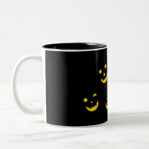 Halloween Mug - Glowing Faces in the dark