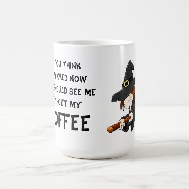 Halloween Mug/Witch Coffee Mug (Center)
