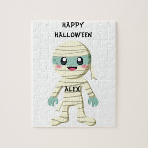 HALLOWEEN "MUMMY" ENFANTS PUZZLE PERSONNALISÉ.