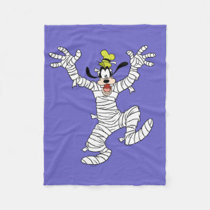 Halloween Mummy Goofy Fleece Blanket