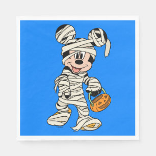 Halloween Mummy Mickey Mouse Napkin