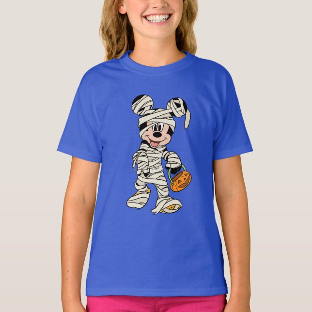 Halloween Mummy Mickey Mouse T-Shirt (Front)