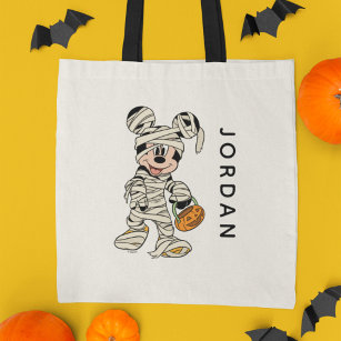 Halloween Mummy Mickey Mouse Tote Bag
