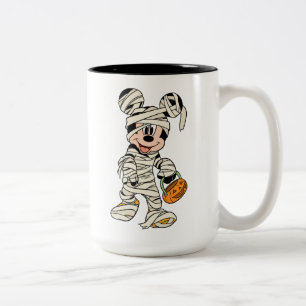 Halloween Mummy Mickey Mouse Two-Tone Coffee Mug