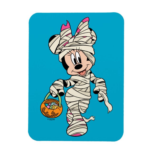 Halloween Mummy Minnie Mouse Magnet (Vertical)
