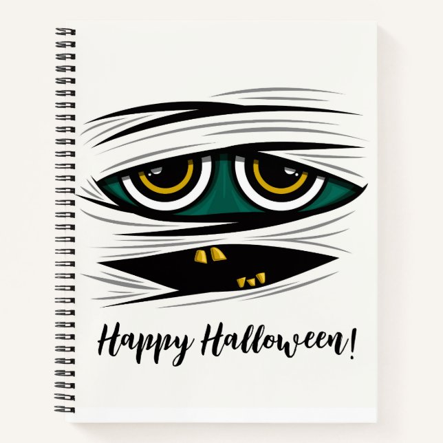 Halloween Mummy Notebook (Front)
