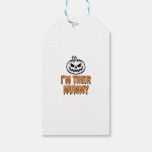 Halloween Mummy Pumpkin Vintage Engraving Shirt De Gift Tags