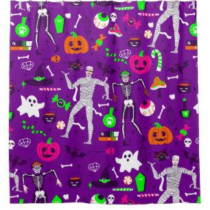 halloween mummy skeleton pumpkin ghost monster