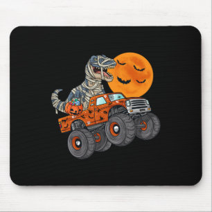 Halloween Mummy T Rex Monster Truck Boys Kids Teen Mouse Pad