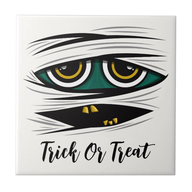 Halloween Mummy Tile (Front)
