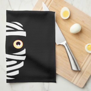 Halloween Mummy Towel BOO Halloween Tea Towels