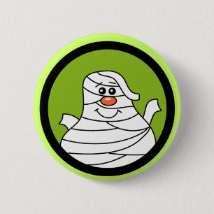 Halloween Mummy Tshirts and Gifts 2 Inch Round Button