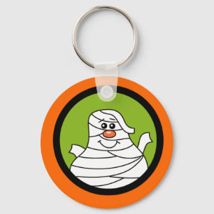 Halloween Mummy Tshirts and Gifts Keychain