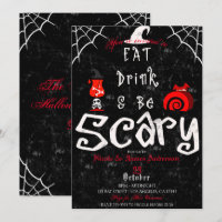 Halloween Mystery Dinner Eat Drink Be Scary Party