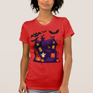 Halloween Mystery House Tee 🏚️🎃