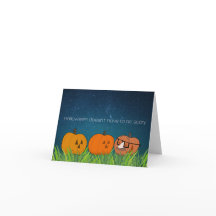 Halloween n'a pas besoin d'être une carte d'horreu