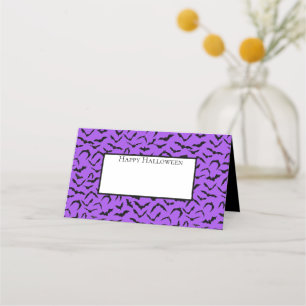 Halloween Name Place Cards