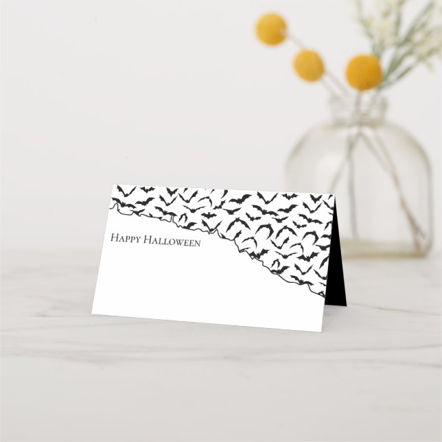 Halloween Name Place Cards (Front)
