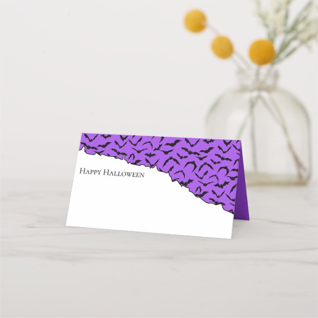 Halloween Name Place Cards (Front)