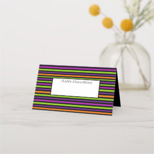 Halloween Name Place Cards