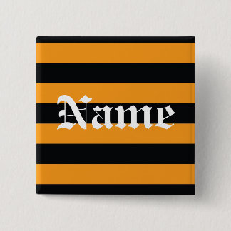 Halloween Name Tag 2 Inch Square Button