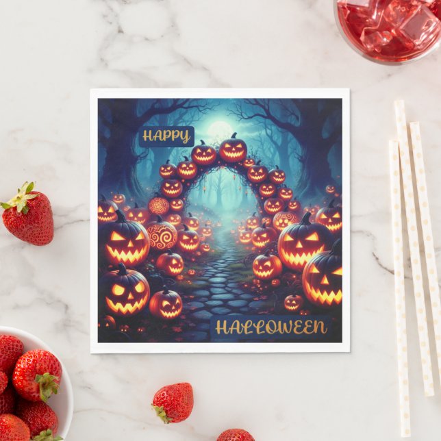 Halloween Napkins (Insitu)