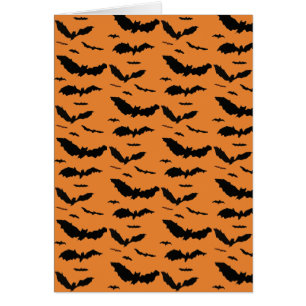 HALLOWEEN NE VA PAS BATTY carte de plaisanterie