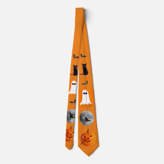 Halloween Neck Tie (Back)