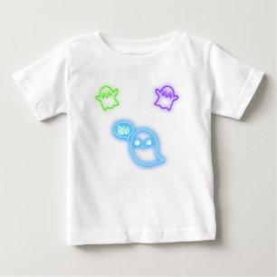 Halloween Neon Ghosts Baby T-Shirt