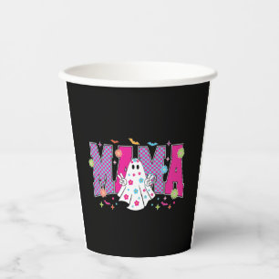 Halloween Neon Mama Mini Paper Cups