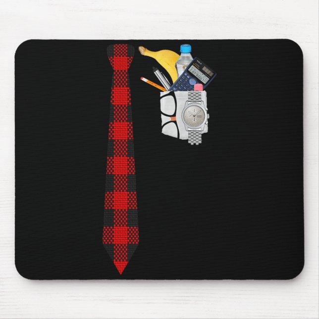 Halloween Nerd Costume T Shirt Funny Geek Xo4u Ori Mouse Pad (Front)