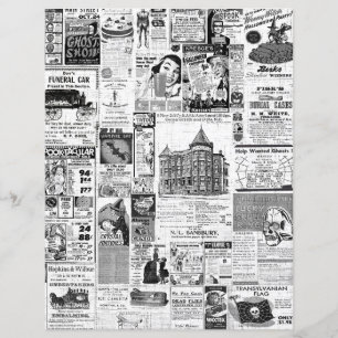Halloween Newspaper Classifieds 