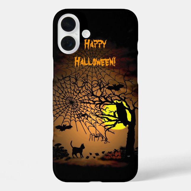 Halloween Night , Happy Halloween! Case-Mate iPhone Case (Back)