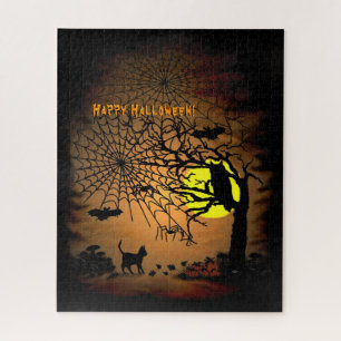 Halloween Night , Happy Halloween ! Jigsaw Puzzle