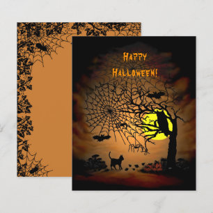 Halloween Night Happy Halloween! Stationery Paper 