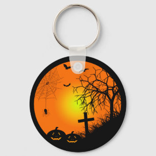 Halloween night keychain