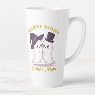 Halloween night latte mug