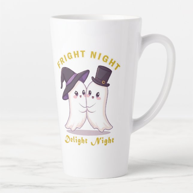 Halloween night latte mug (Right)