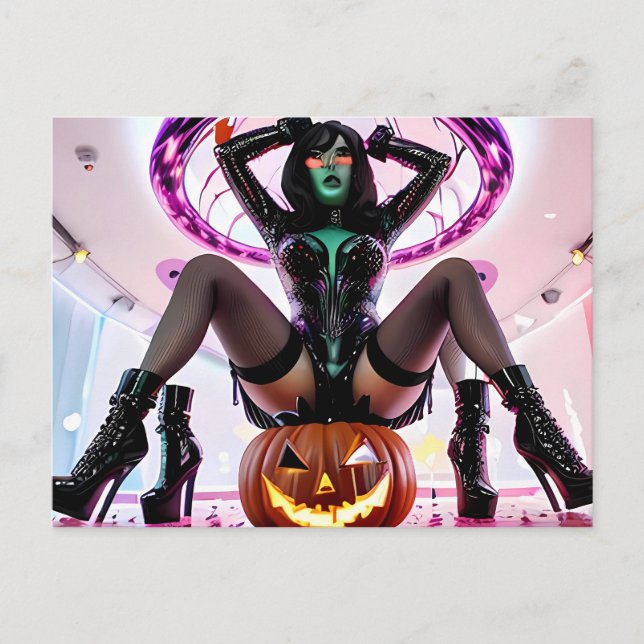 Halloween Night Lifer Postcard (Front)