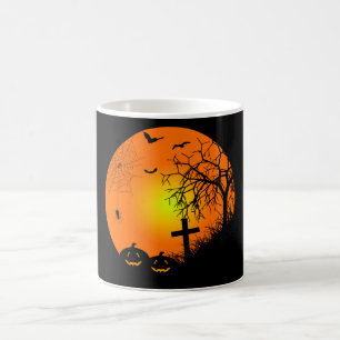Halloween night magic mug
