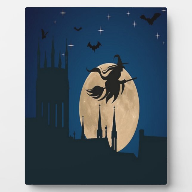 Halloween Night Plaque (Front)